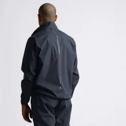 Cross Sportswear M Essex Windbreaker 1/4 Zip Blå Navy (498) Outlet