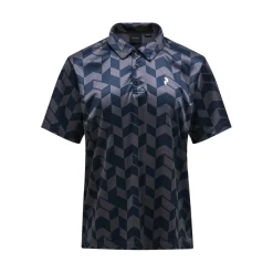 Peak Performance M Graphic SS Polo Motion-Grey Online