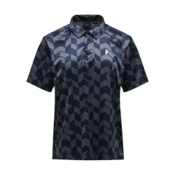 Peak Performance M Graphic SS Polo Motion-Grey Online