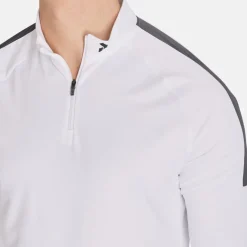 Peak Performance M Half Zip Baselayer White-Motion Grey- New