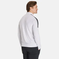 Peak Performance M Half Zip Baselayer White-Motion Grey- New