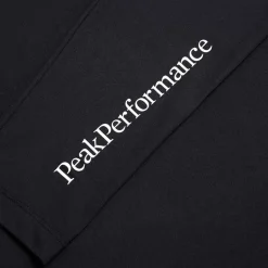 Peak Performance M Half Zip Baselayer Black-Motion Grey- Hot