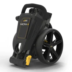 PowaKaddy Micra Push Trolley Gunmetal New