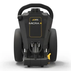 PowaKaddy Micra Push Trolley Gunmetal New