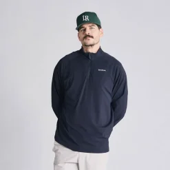 Local Rule Midlayer Q-Zip Blå Dark Navy Sale