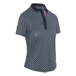 Callaway Mini Geo Floral Ss T Blå Peacoat Clearance