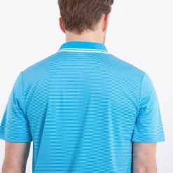 Callaway Mini Stripe Polo Blå Blå (Spring B 983) Outlet