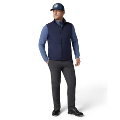 Callaway Mixed Media Vest Svart Caviar Hot