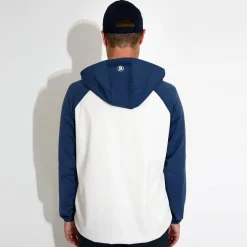 Abacus M Kingsbarns Hybrid Hoodie 311-Steelblue New