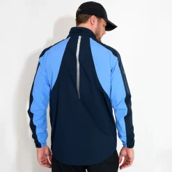 Abacus M Links Stretch Rainjacket Blå 532-Heaven Online