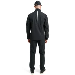 Abacus M Links Stretch Rainjacket Svart 600-Black New