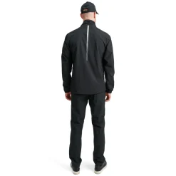 Abacus M Links Stretch Rainjacket Svart 600-Black New