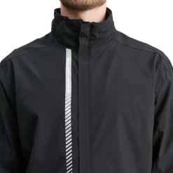 Abacus M Links Stretch Rainjacket Svart 600-Black New