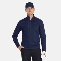 Ralph Lauren M1 Long Sleeve Pullover New Lux Performance Refined Navy