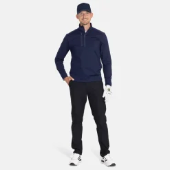 Ralph Lauren M1 Long Sleeve Pullover New Lux Performance Refined Navy
