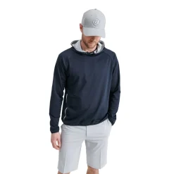 Abacus M Loop Hoodie Blå 300-Navy Best