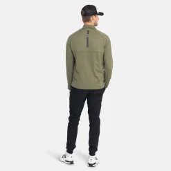 Bogeys & Birdies M Mid Layer LS Full-Zip Leaf Clover Green Sale