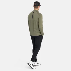Bogeys & Birdies M Mid Layer LS Full-Zip Leaf Clover Green Sale