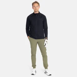 Bogeys & Birdies M Mid Layer LS Full-Zip Svart Black
