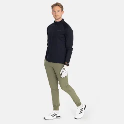 Bogeys & Birdies M Mid Layer LS Full-Zip Svart Black