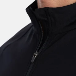 Bogeys & Birdies M Mid Layer LS Full-Zip Svart Black