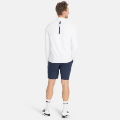 Bogeys & Birdies M Mid Layer LS Full-Zip Vit White Outlet