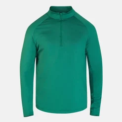 Bogeys & Birdies M Mid Layer LS Zip Racing Green