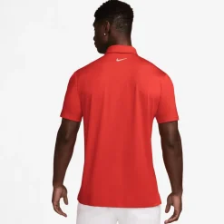 Nike M Nk Df Tour Solid Polo Habanero Red-Muslin New