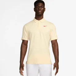 Nike M Nk Df Tour Solid Polo Muslin-Bright Crimson Outlet