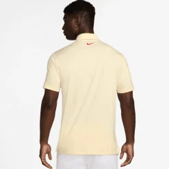 Nike M Nk Df Tour Solid Polo Muslin-Bright Crimson Outlet