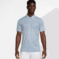 Nike M Nk Df Victory+ Polo Prt Lt Armory Blue-White Hot