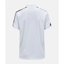 Peak Performance M Player Polo White-Salute Blue- Best