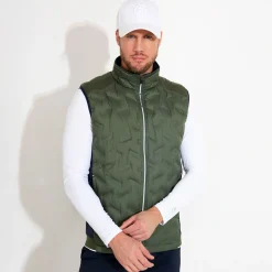 Abacus M Portrush Hybrid Vest Grön 517-Forest Hot