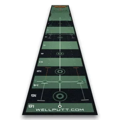 Wellputt 4M Putting mat GREEN ( 13ft) Clearance