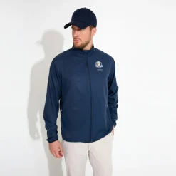 Abacus M Rc25 Lanark Classics Stretch Windjacket Blå 300-Navy Discount
