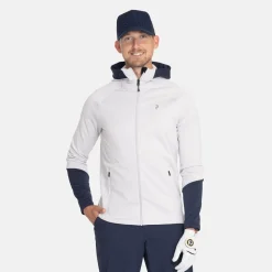 Peak Performance M Rider Essentials Zip Hood Antarctica-Blue Shadow- Outlet