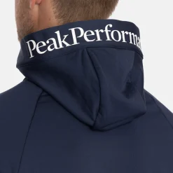 Peak Performance M Rider Essentials Zip Hood Blue Shadow-Blue Shadow- Sale