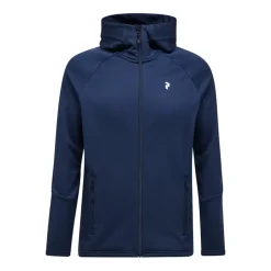Peak Performance M Rider Essentials Zip Hood Blue Shadow-Blue Shadow- Sale