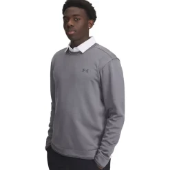 Under Armour M Sweater Fleece Crew Grå Grå (Castlerock 025)