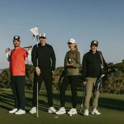 Bogeys & Birdies M Tech Crew Leaf Clover Green Outlet