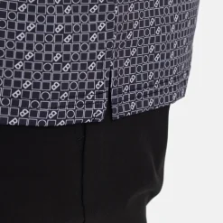Bogeys & Birdies M Tech Pique Micro AOP Svart Black Online