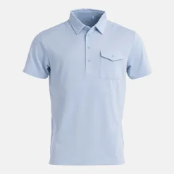 Bogeys & Birdies M Tech Pocket Polo 2.0 Chambray Blue Online