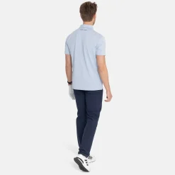 Bogeys & Birdies M Tech Pocket Polo 2.0 Chambray Blue Online