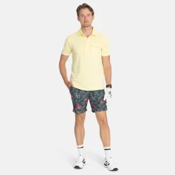 Bogeys & Birdies M Tech Pocket Polo 2.0 Lemonade Yellow Outlet