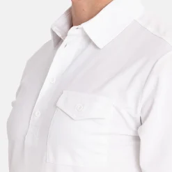Bogeys & Birdies M Tech Pocket Polo 2.0 Vit White Clearance