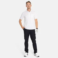 Bogeys & Birdies M Tech Pocket Polo 2.0 Vit White Clearance