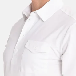 Bogeys & Birdies M Tech Pocket Polo 2.0 Vit White Clearance