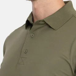 Bogeys & Birdies M Tech Solid Pique Knit Leaf Clover Green Online