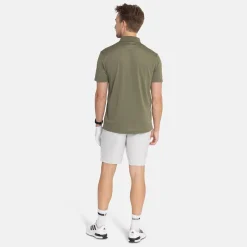 Bogeys & Birdies M Tech Solid Pique Knit Leaf Clover Green Online
