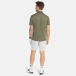 Bogeys & Birdies M Tech Solid Pique Knit Leaf Clover Green Online
